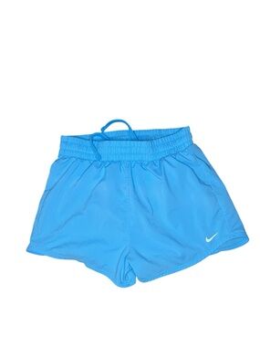 Nike Dri-Fit Light Blue Brief Lined Athletic Shorts-Girls Large